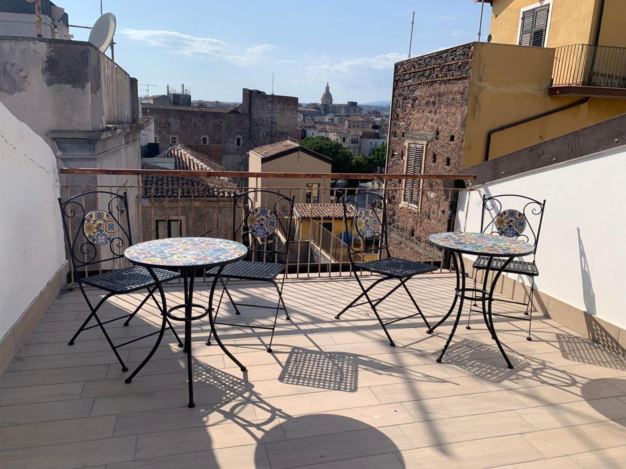 Ursino Castle Terrace Apartment Catania